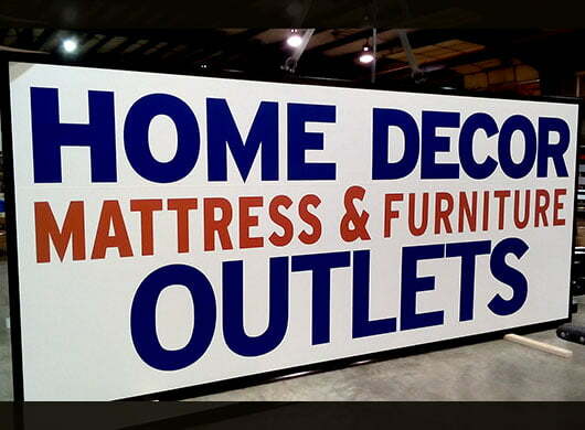 Photo of Home Décor Mattress & Furniture non-illuminated cabinet sign