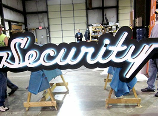 Photo of Security reverse channel sign