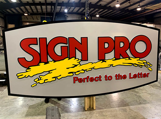 Photo of Sign pro custom logo sign