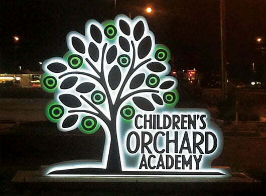 Photo of Children's Orchard Academy Cabinet sign